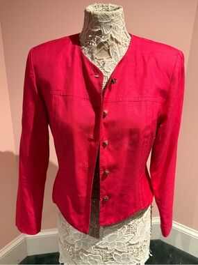 Patrick Collection vintage 80s/90s silk blazer
